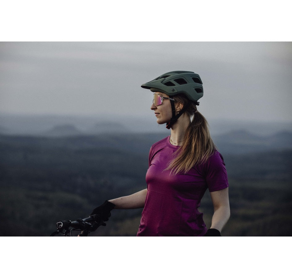 Casca Force IBEX MTB Green Matt S-M (55-59 cm)
