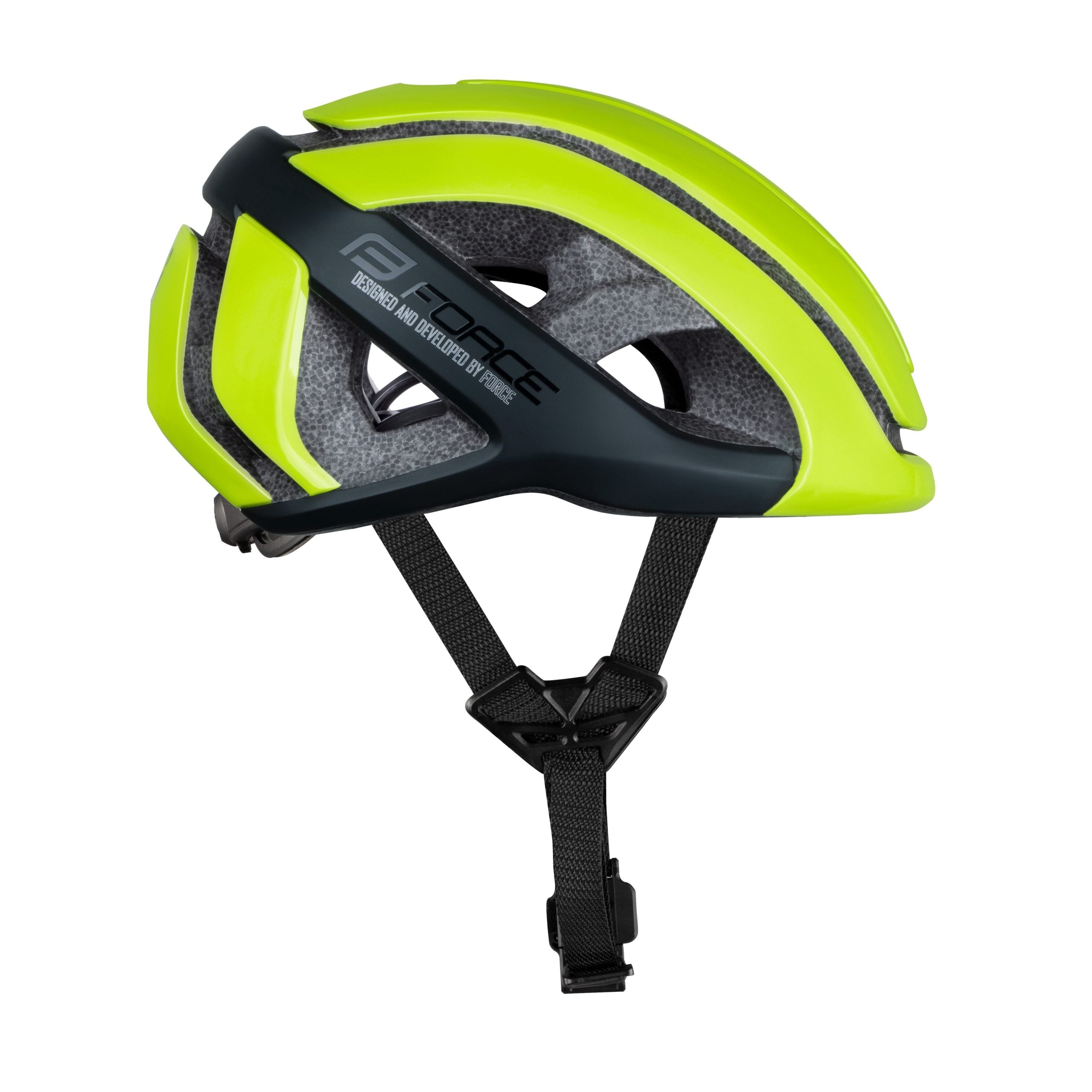 Casca Force NEO fluo/negru S-M (55-59 cm)