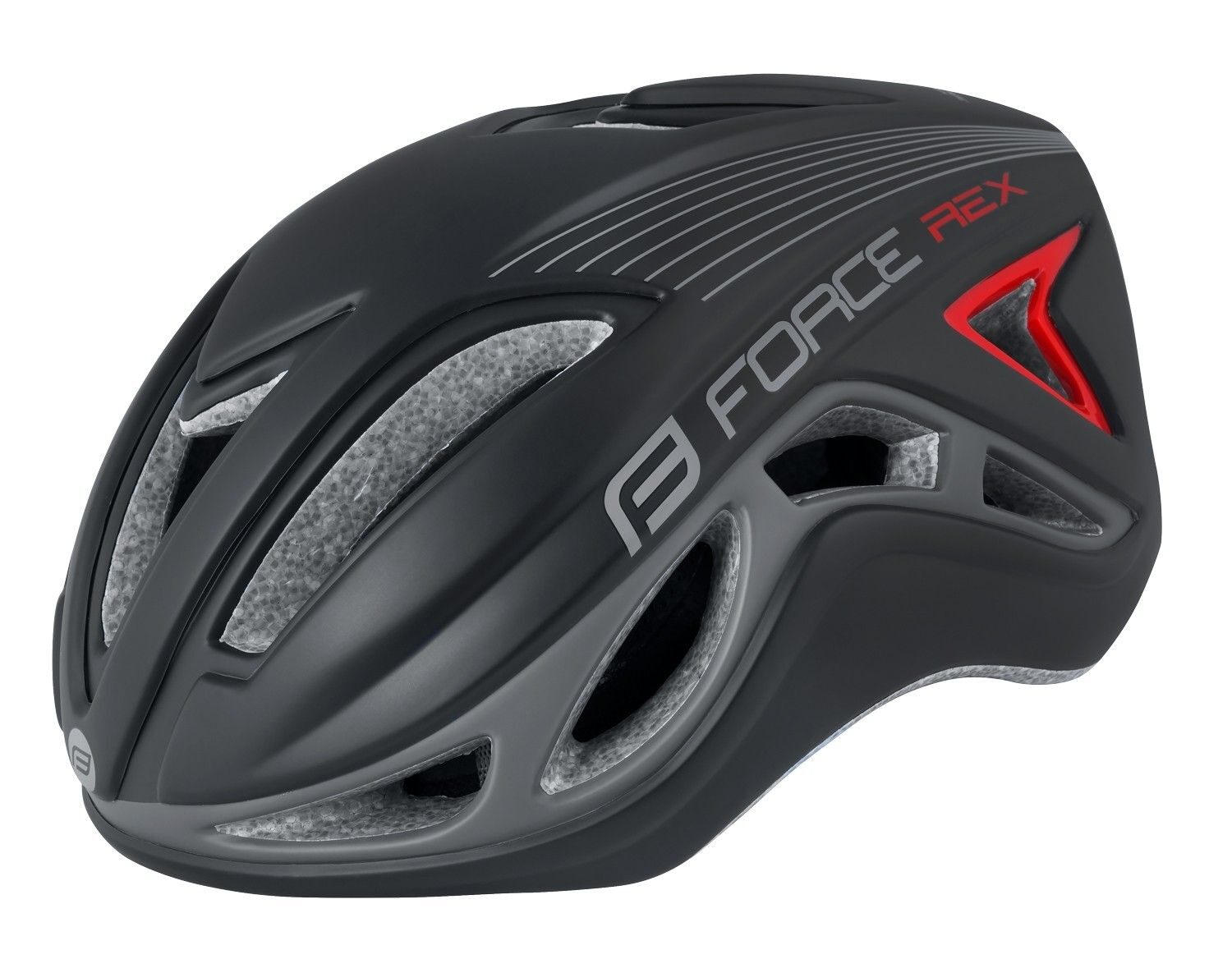 casca force rex negru gri m l 58 61 cm