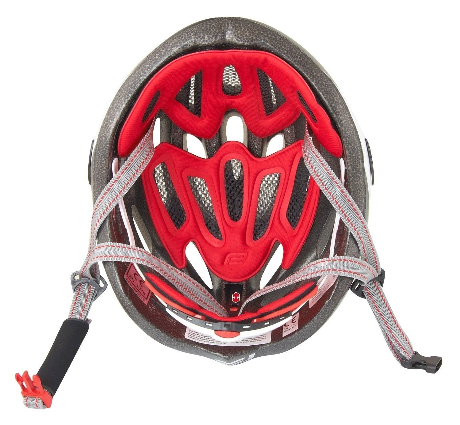 casca force road junior negru alb gri xs s 48 54 cm 2
