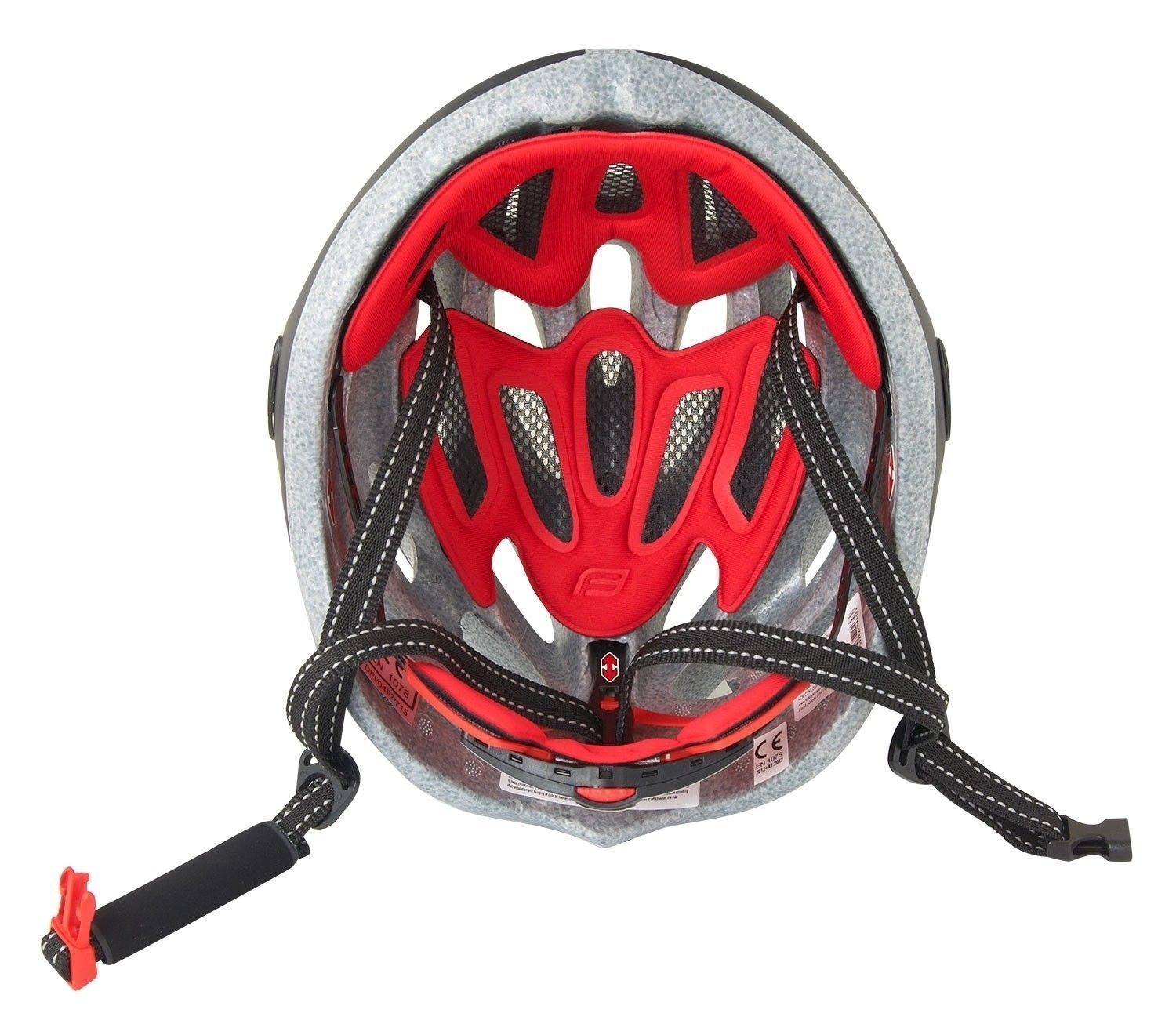 casca force road negru mat lucios l xl 58 63 cm 5