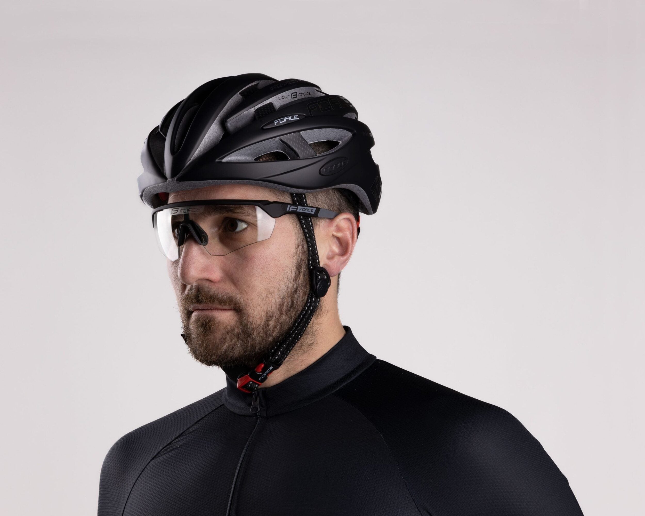 casca force road negru mat lucios l xl 58 63 cm 7 scaled