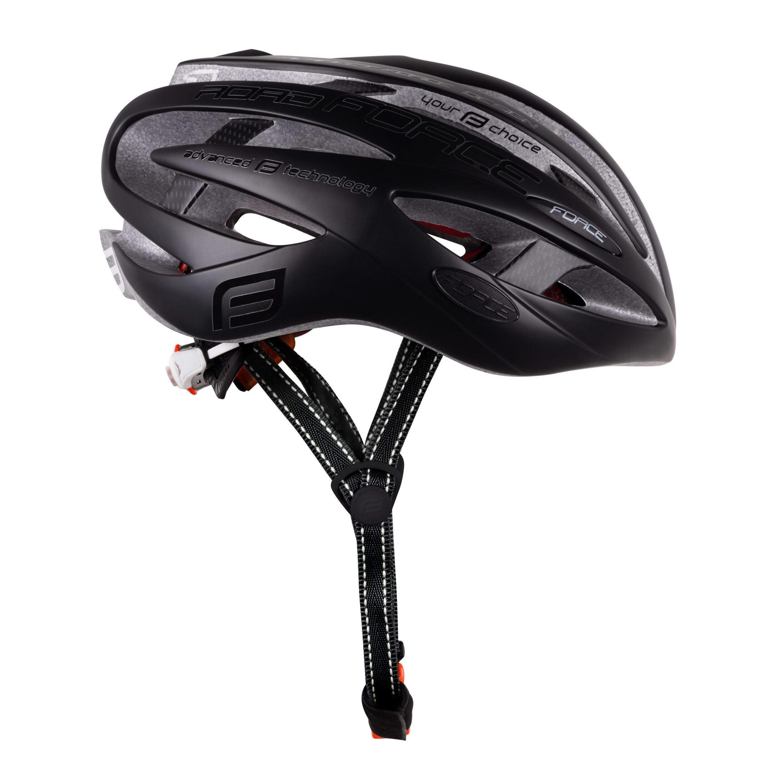 casca force road negru mat lucios s m 54 58 cm 2 scaled