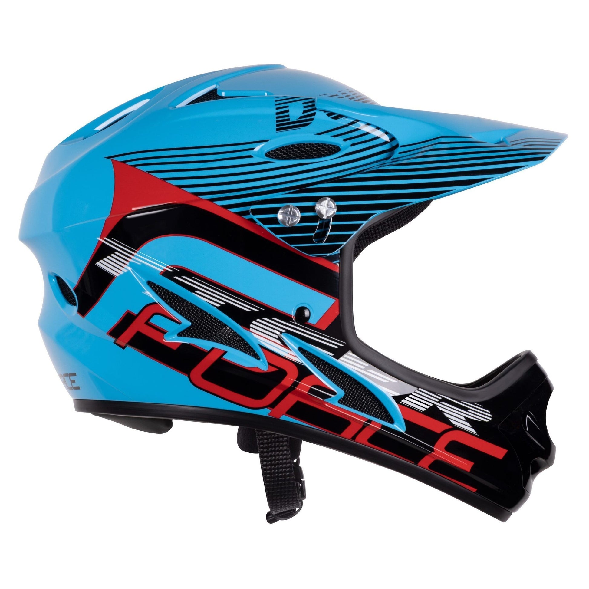 casca force tiger downhill black blue red l xl 59 61 cm 2 scaled