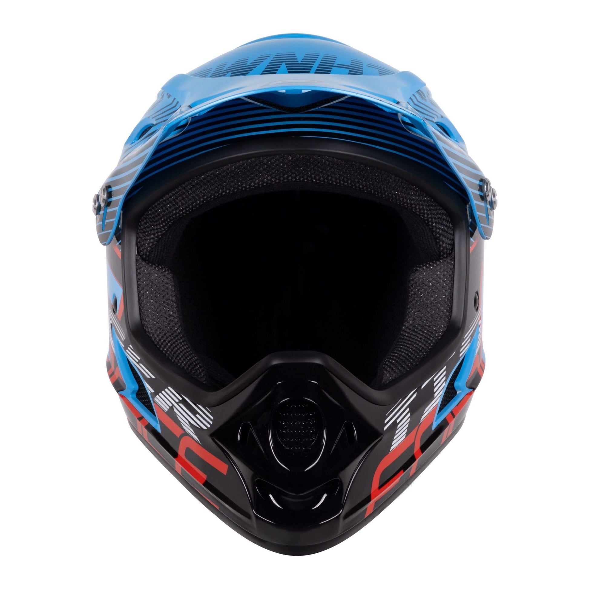 casca force tiger downhill black blue red l xl 59 61 cm 3 scaled