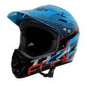 casca force tiger downhill black blue red l xl 59 61 cm scaled