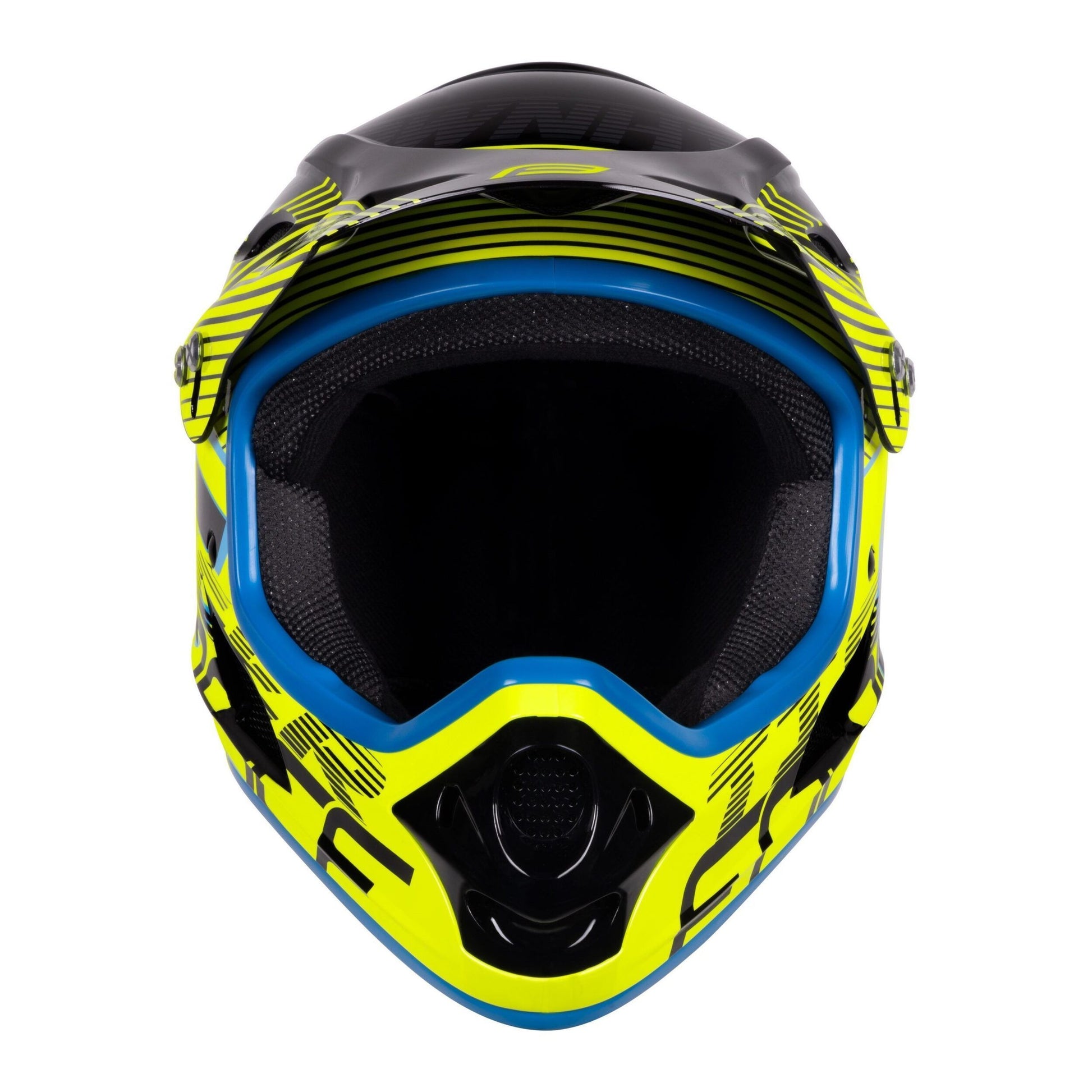casca force tiger downhill black fluo blue s m 57 58 cm 3 scaled