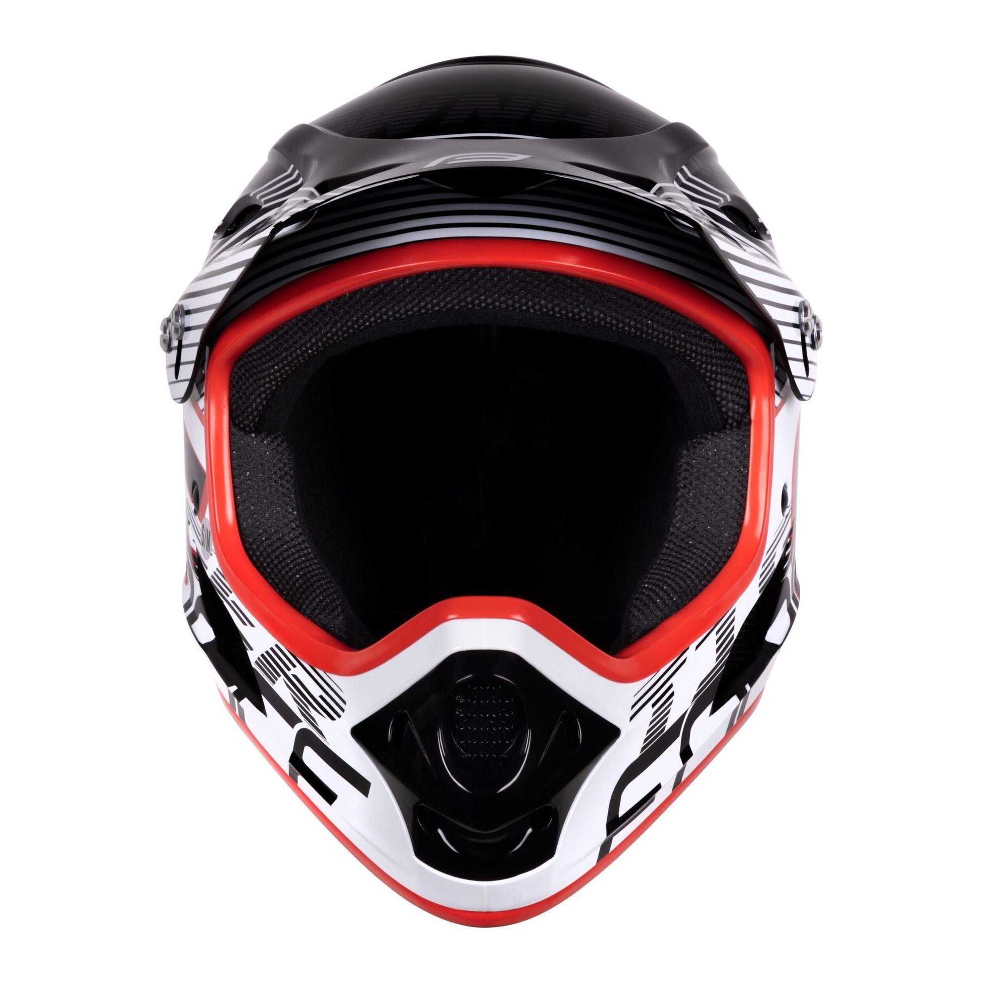 casca force tiger downhill black red white l xl 59 61 cm 3 scaled