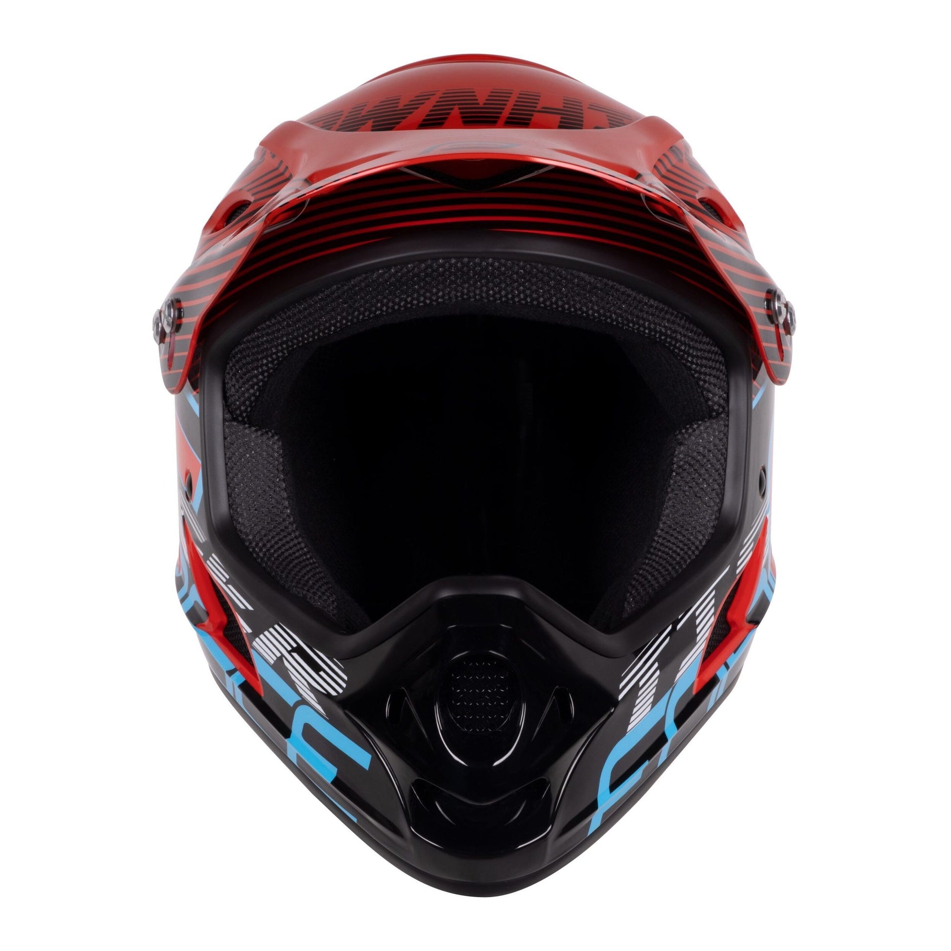 casca force tiger downhill red black bleu l xl 59 61 cm 3 scaled