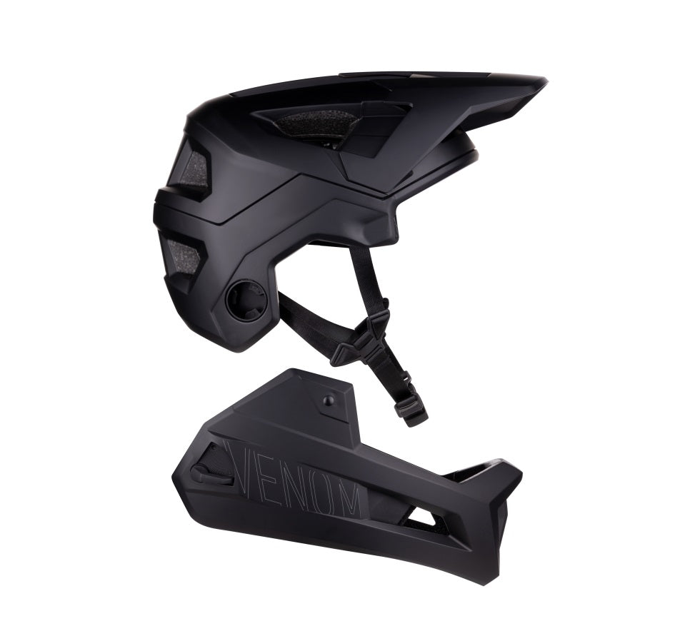 Casca Force Venom Downhill Black L-XL (57-61 cm)