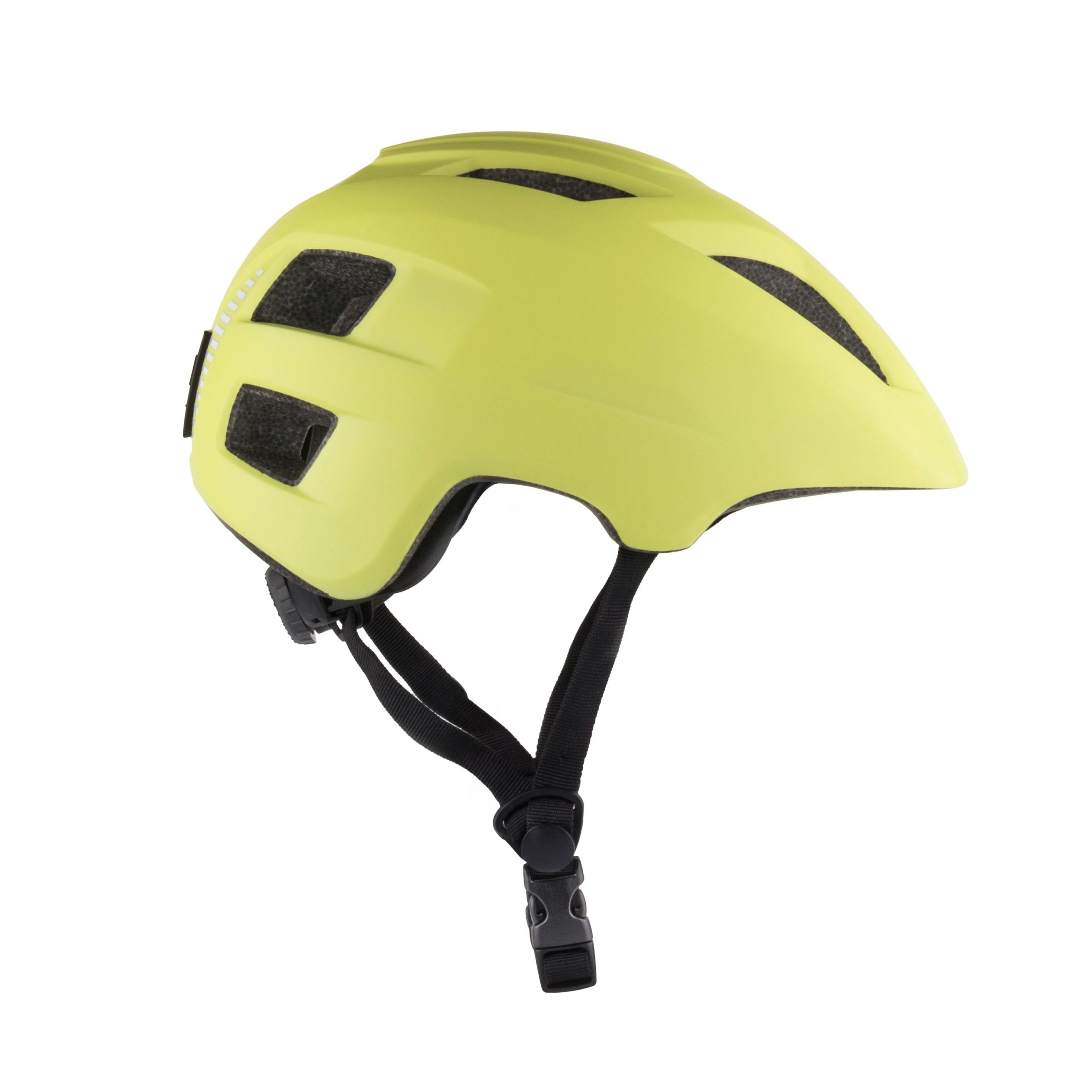 Casca Force Zebu cu lumina, lime L-XL (57-61 cm)
