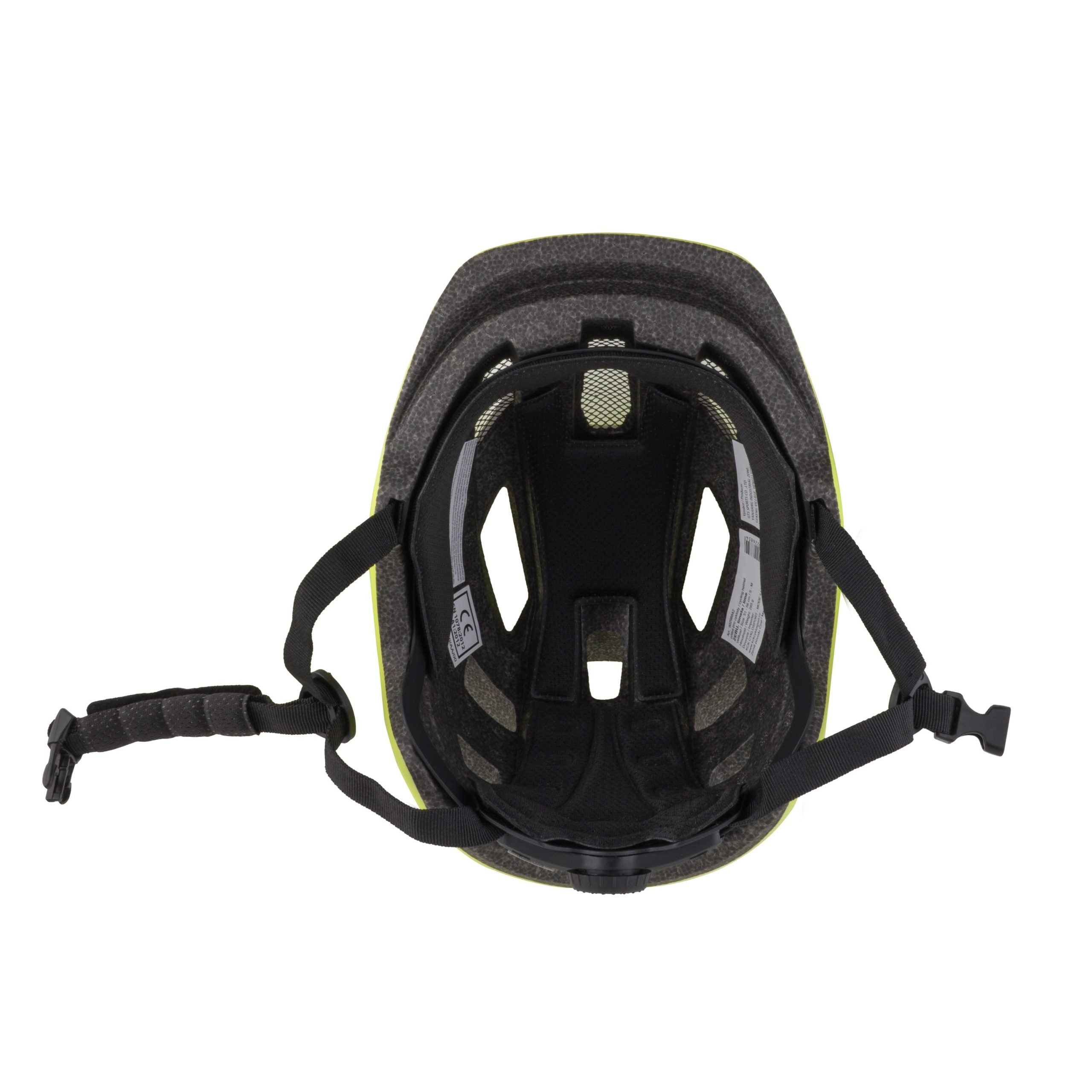 Casca Force Zebu cu lumina, lime XS-S (46-52 cm)