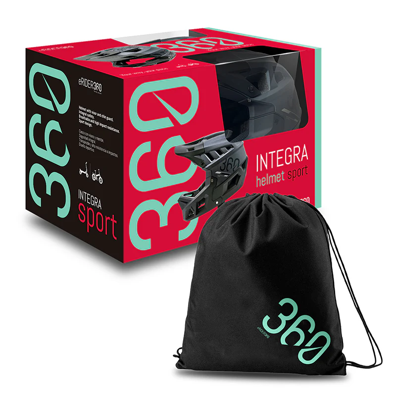Casca full-face Integra Sport Black XL (60-62 cm)
