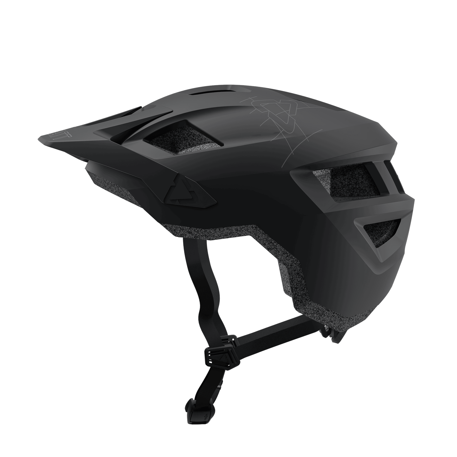 Casca Leatt MTB AllMtn 1.0 Stealth Black/Grey