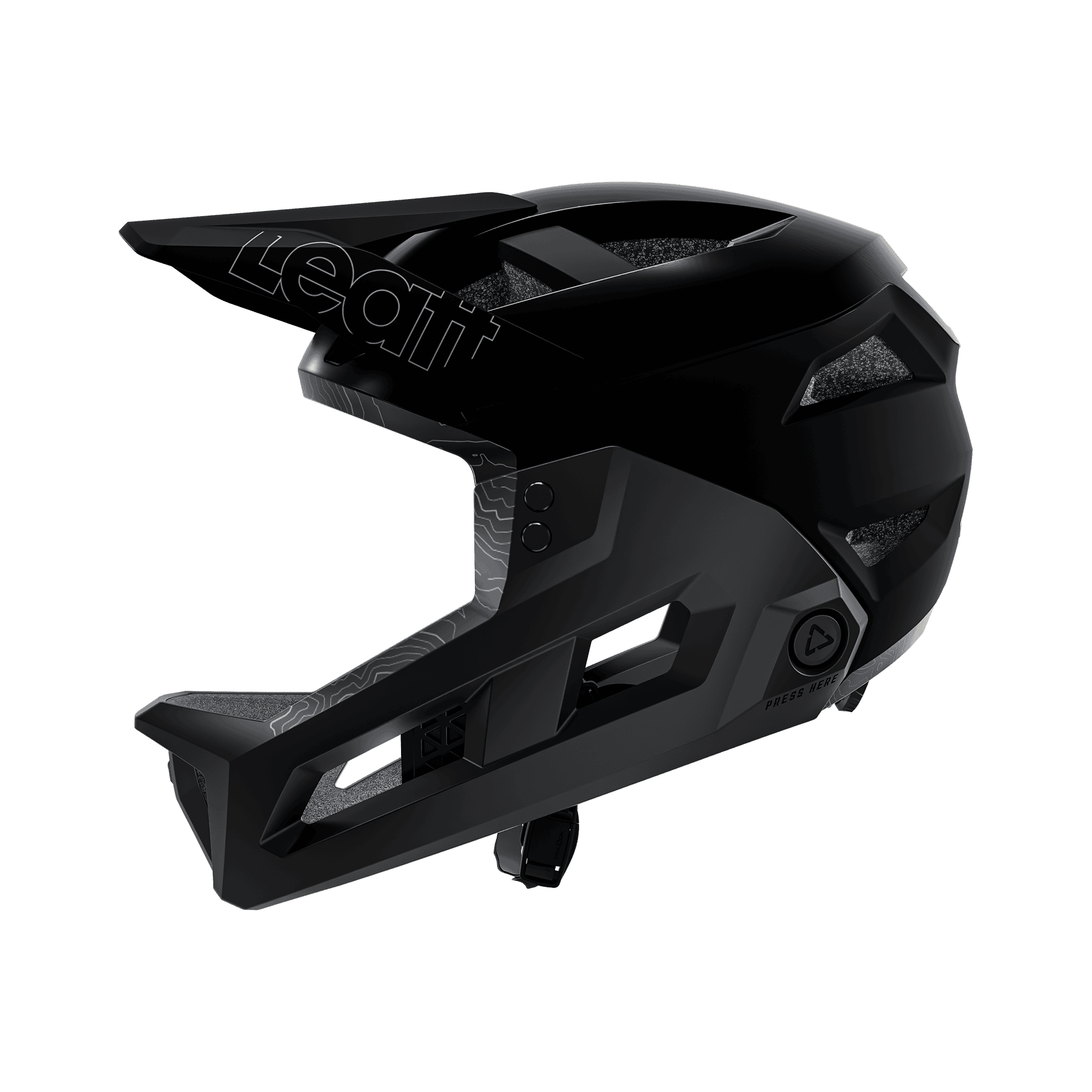Casca Leatt MTB Enduro 3.0 Stealth Black/Grey M - 55-59cm