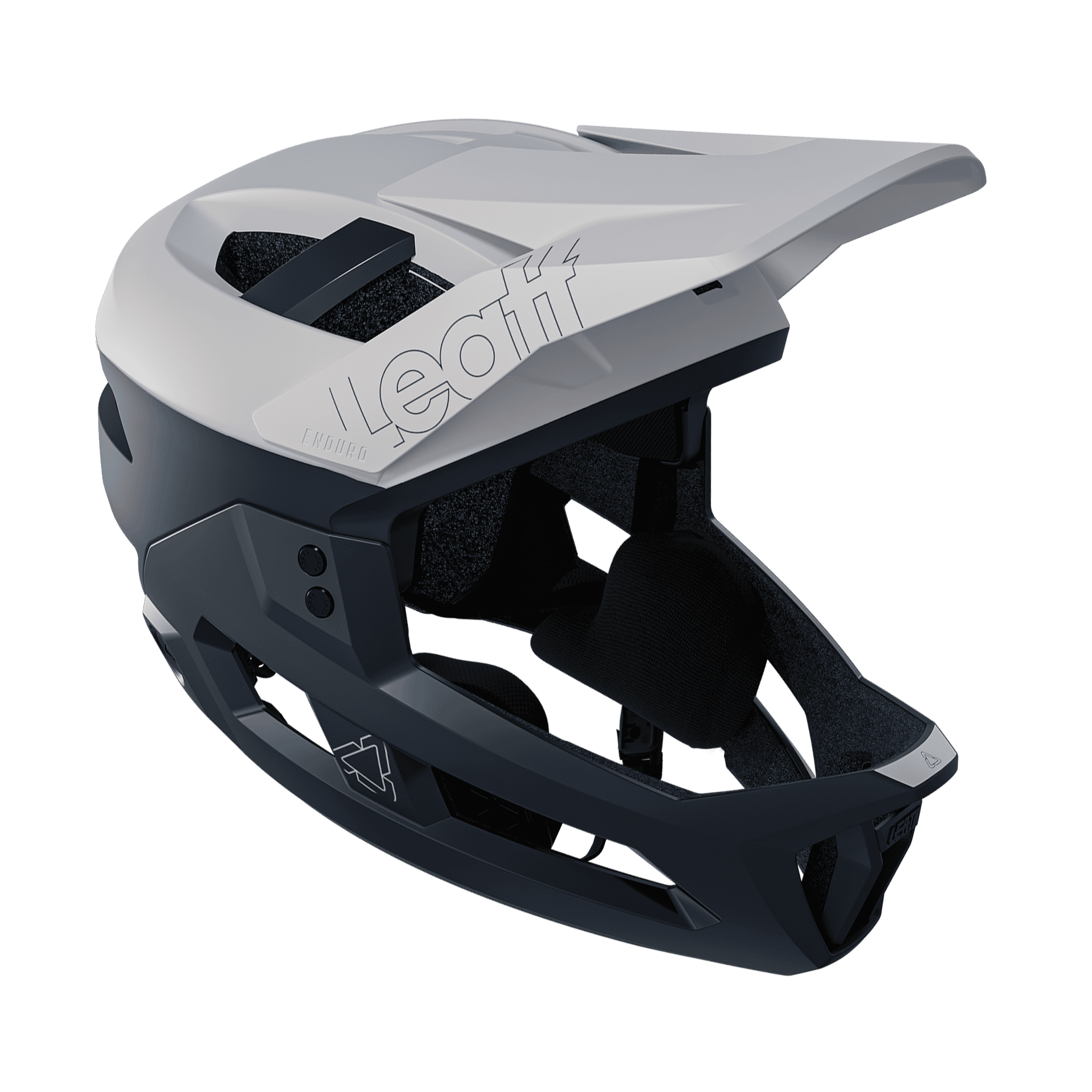 Casca Leatt MTB Enduro 3.0 White S - 51-55cm