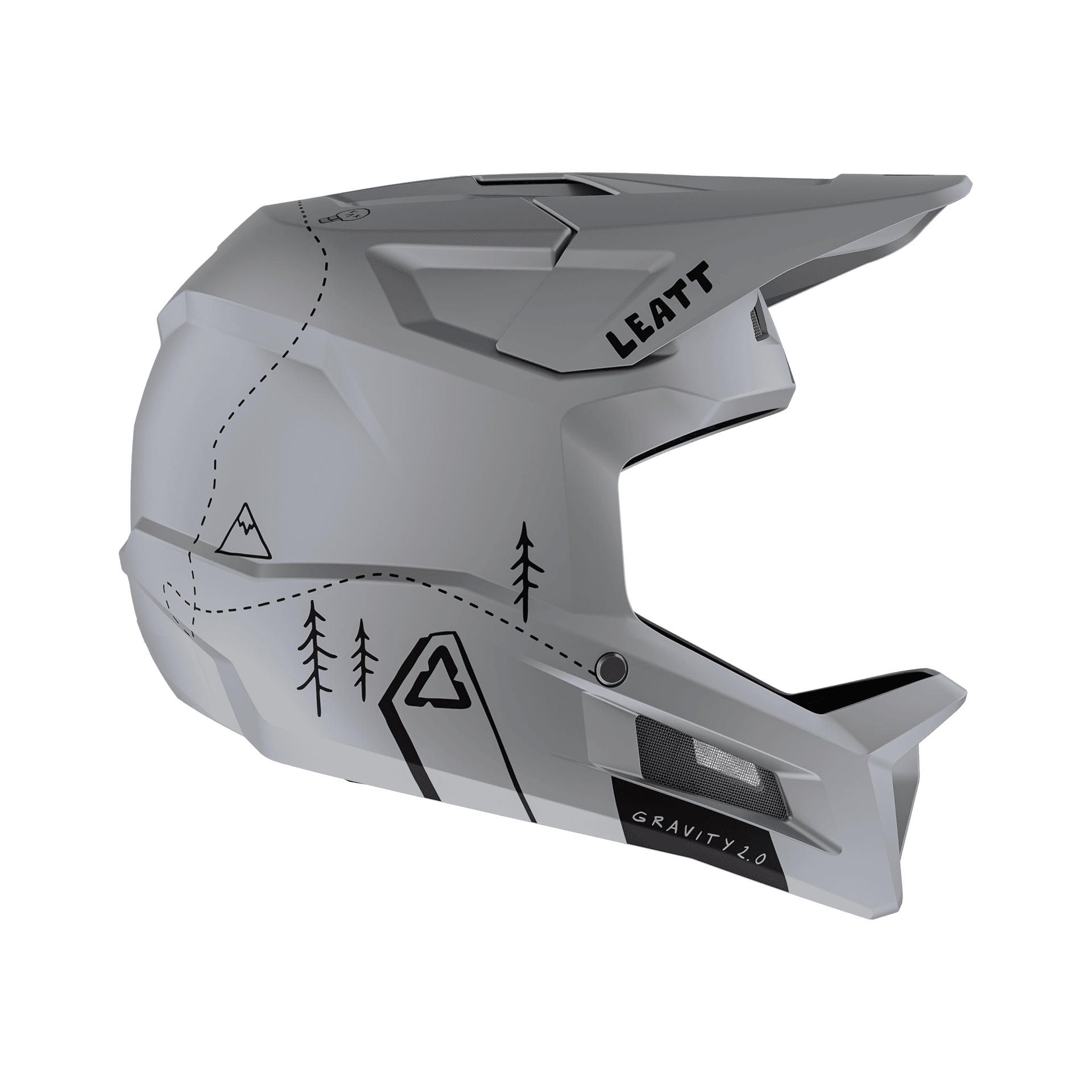 Casca Leatt MTB Gravity 2.0 Grey L - 59-60cm