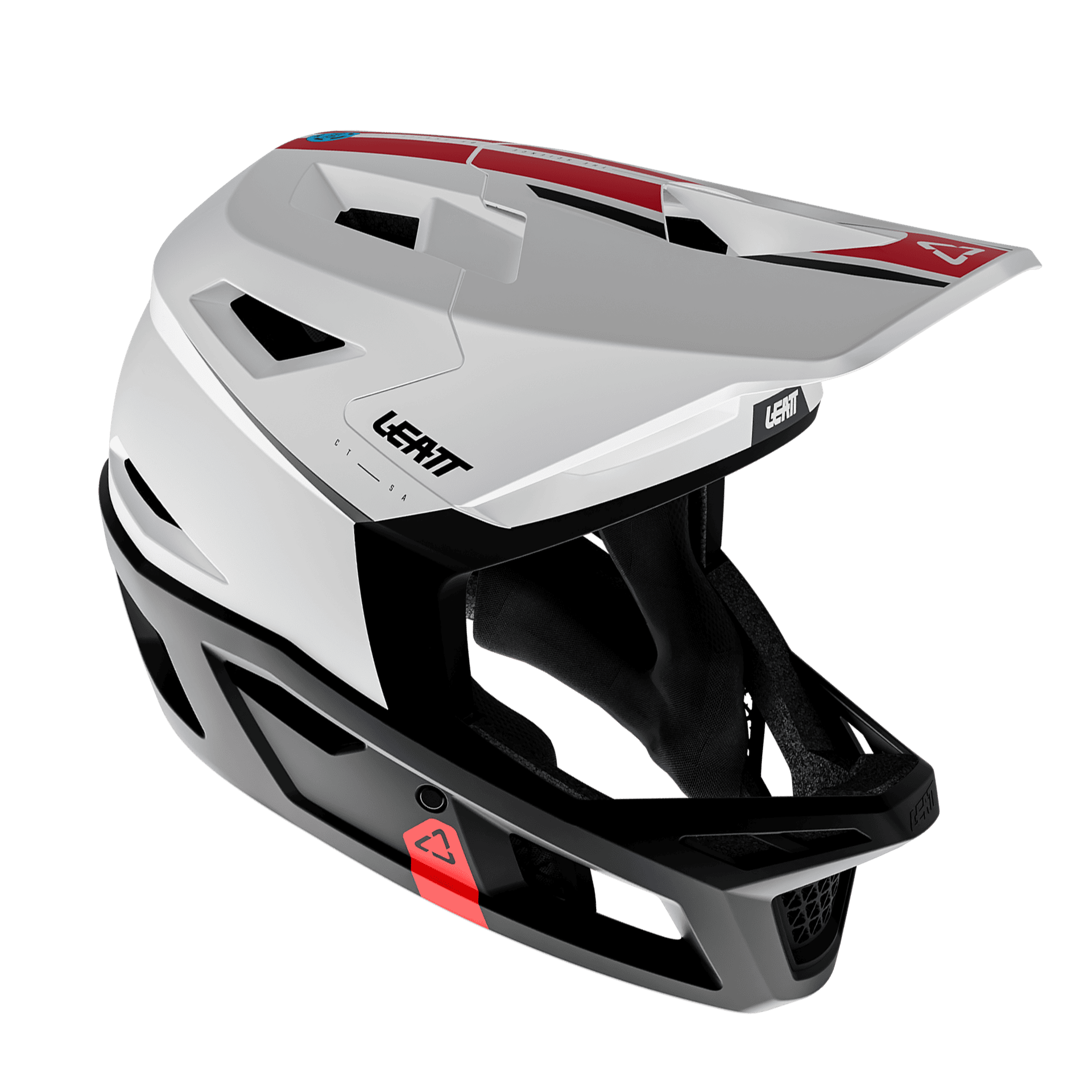 Casca Leatt MTB Gravity 4.0 Black/White M - 57-58cm