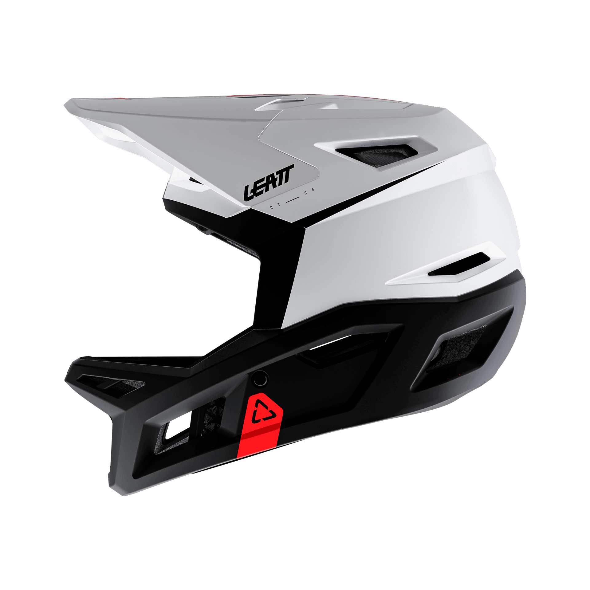 Casca Leatt MTB Gravity 4.0 Black/White M - 57-58cm