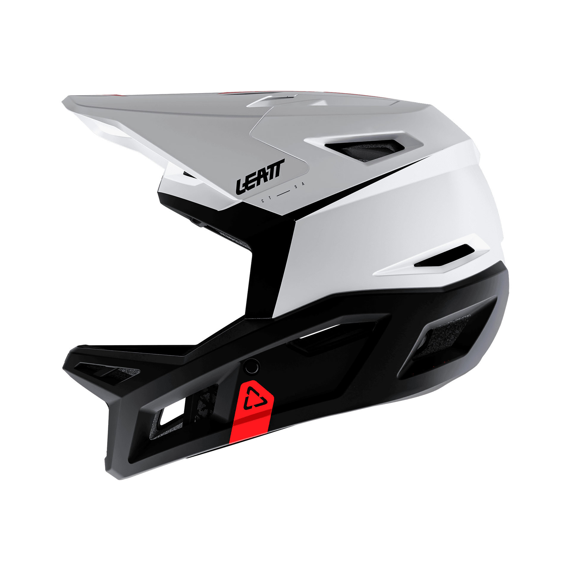 Casca Leatt MTB Gravity 4.0 Black/White S - 55-56cm
