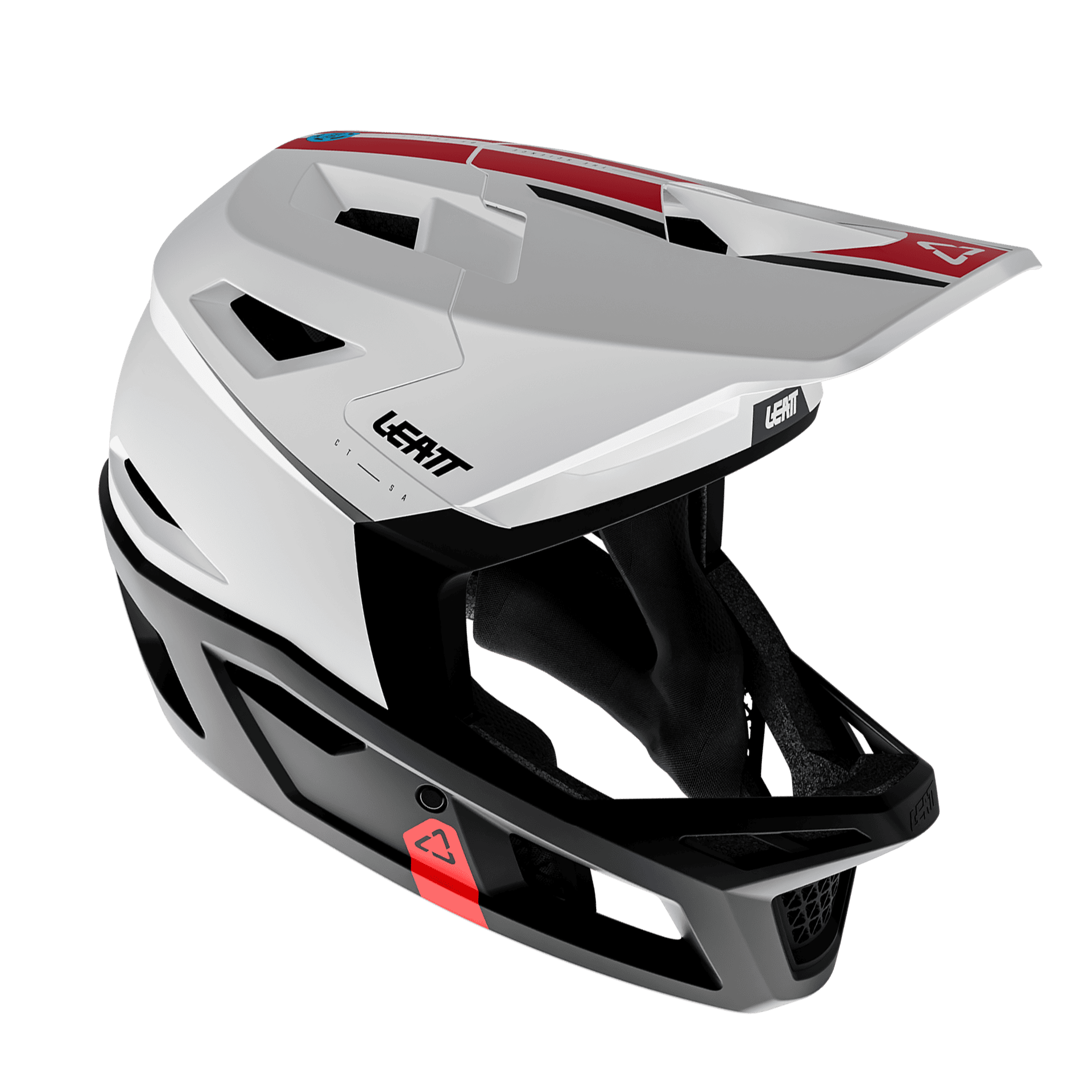 Casca Leatt MTB Gravity 4.0 Black/White S - 55-56cm