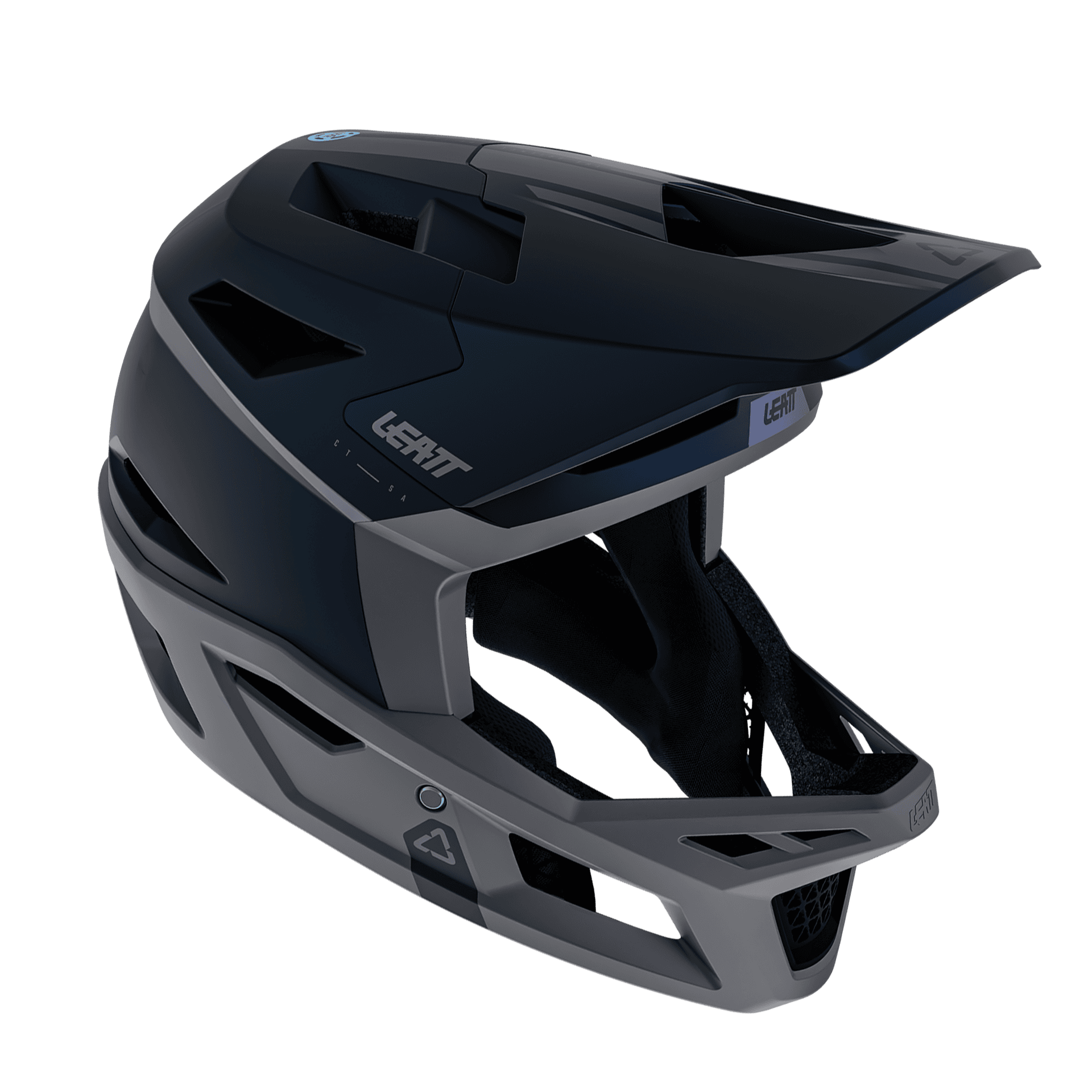 Casca Leatt MTB Gravity 4.0 Stealth Black/Grey L - 59-60cm