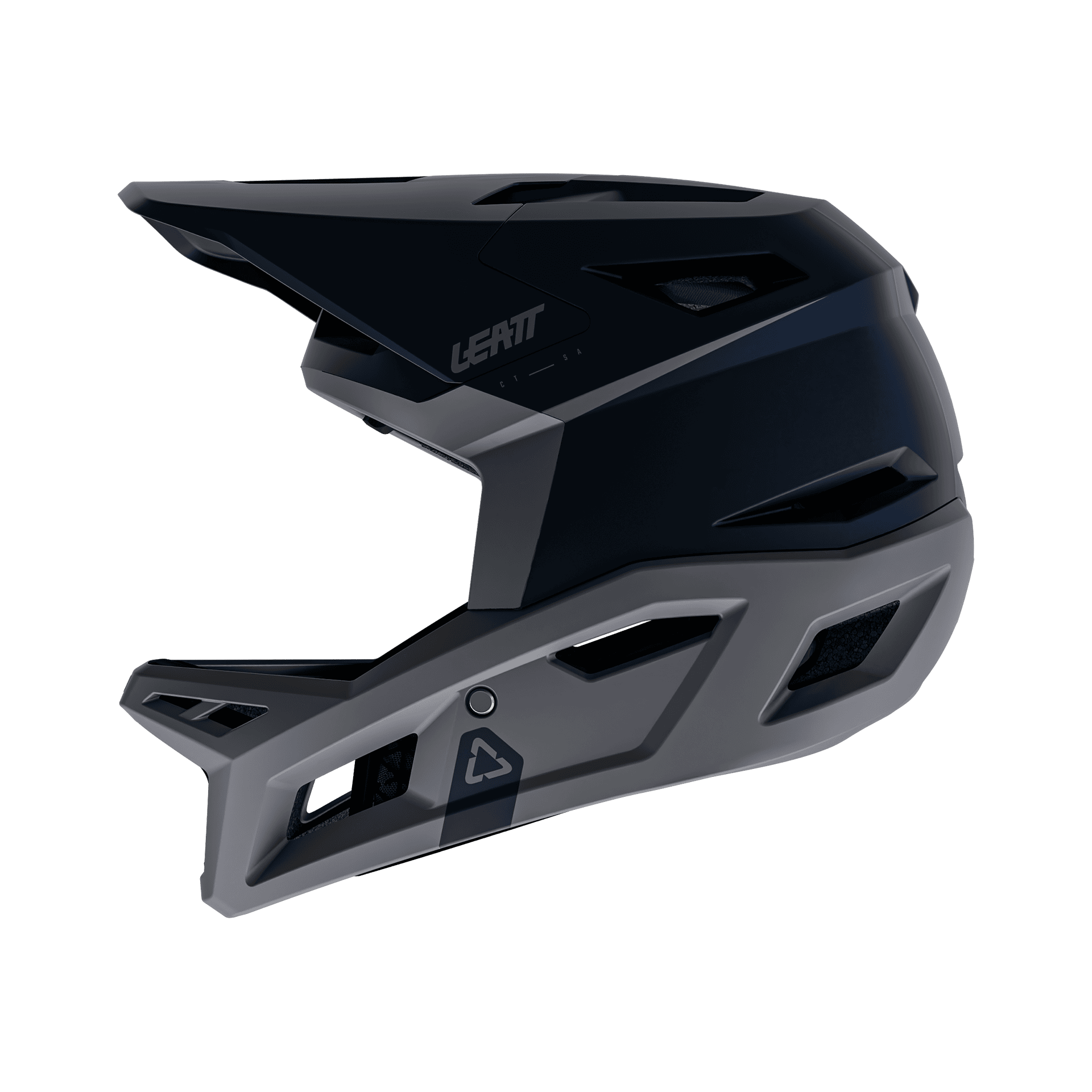 Casca Leatt MTB Gravity 4.0 Stealth Black/Grey M - 57-58cm
