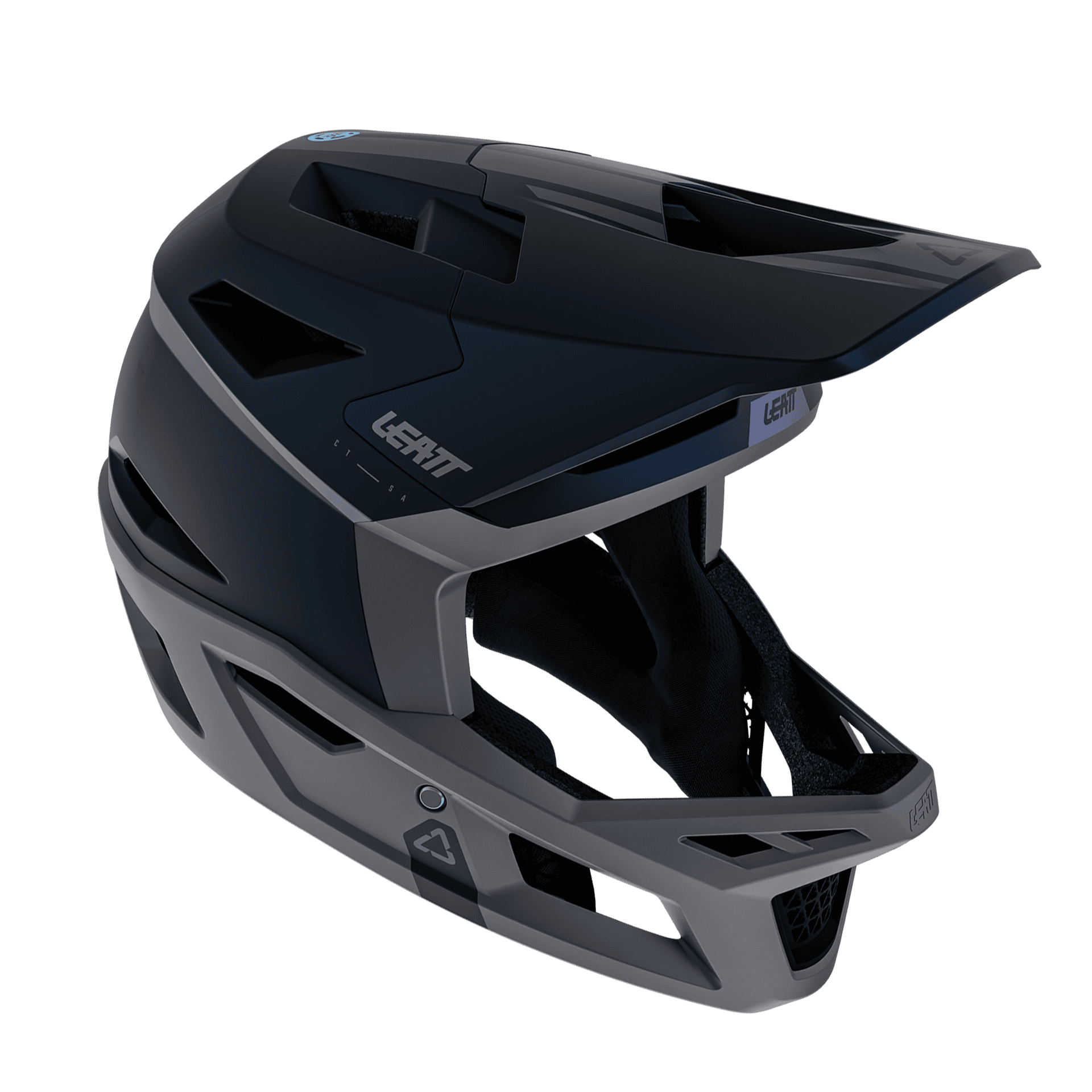 Casca Leatt MTB Gravity 4.0 Stealth Black/Grey S - 55-56cm