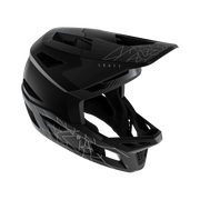 Casca Leatt MTB Gravity 6.0 Carbon Stealth Black/Grey XL - 61-62cm