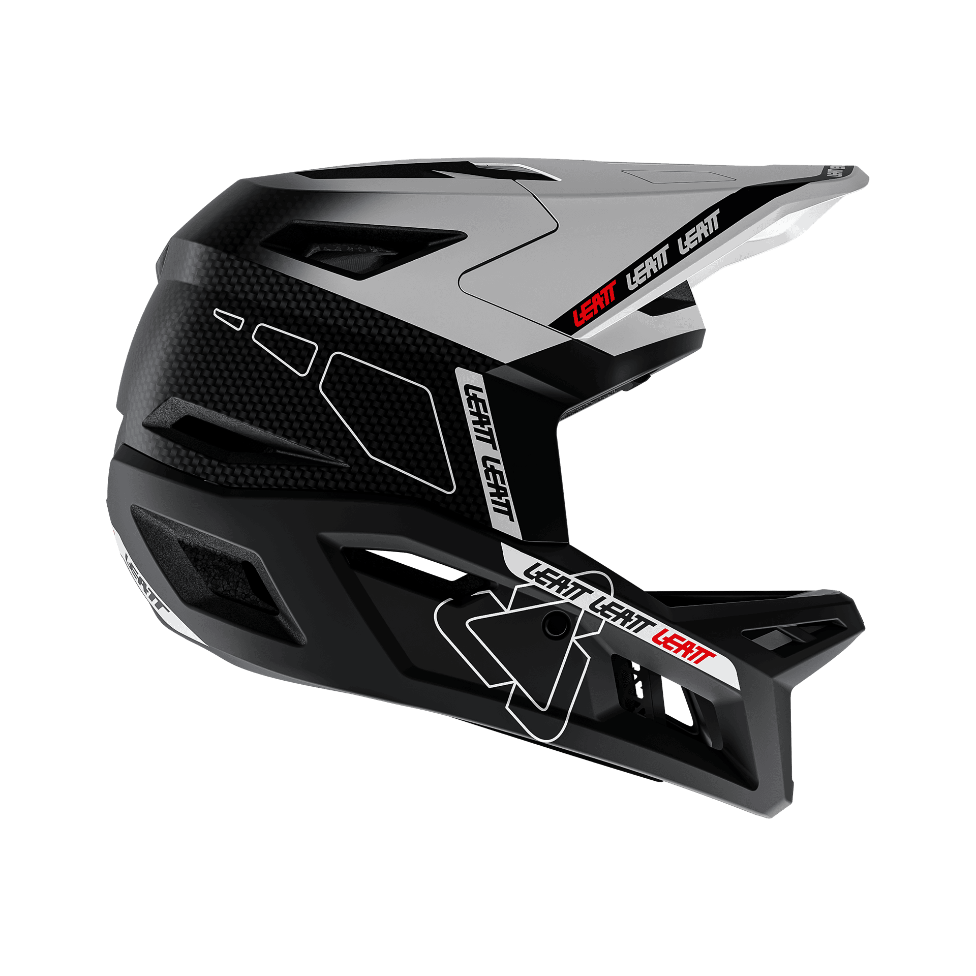 Casca Leatt MTB Gravity 6.0 Carbon White XL - 61-62cm