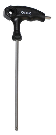 Cheie Force hexagonala cu maner T 5mm, cu capat rotund