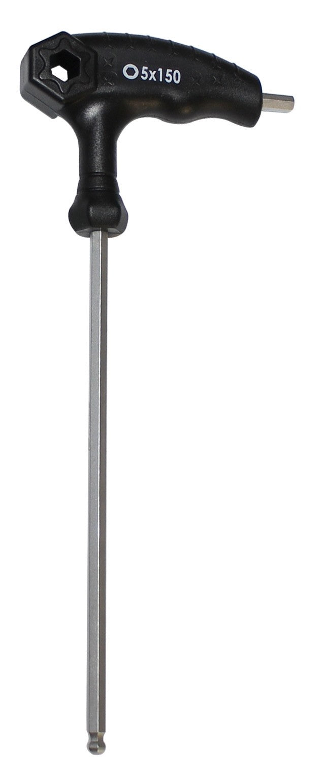 Cheie Force hexagonala cu maner T 5mm, cu capat rotund