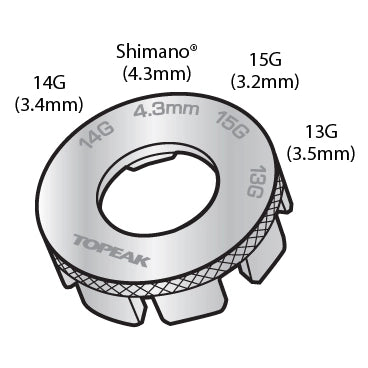 cheie spite topeak duospoke shimano 13g 14g 15g 3524 460273
