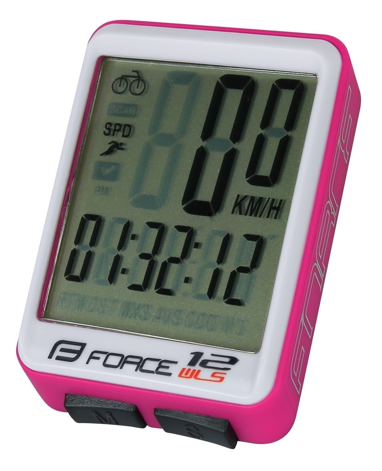 ciclocomputer force 12f fara fir roz