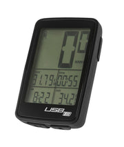 ciclocomputer force usb 13f fara fir negru