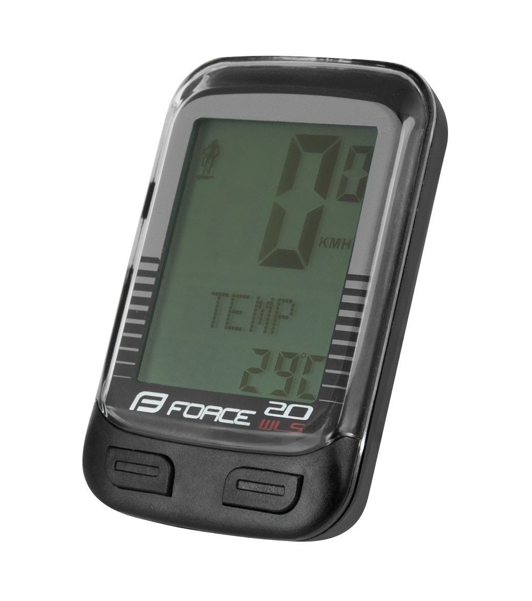 ciclocomputer force wls 20f fara fir negru
