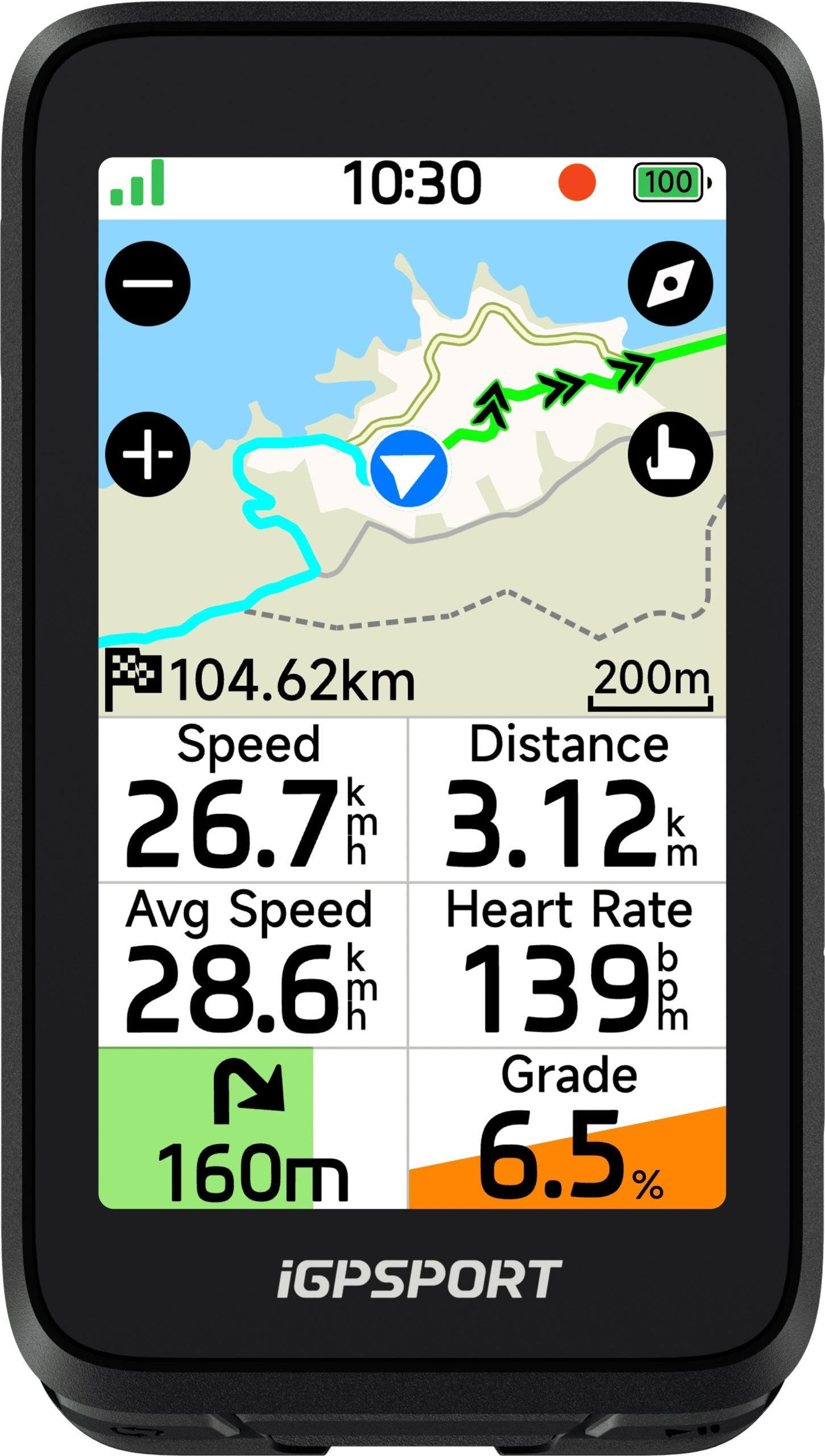Ciclocomputer GPS iGPSPORT Binavi Air