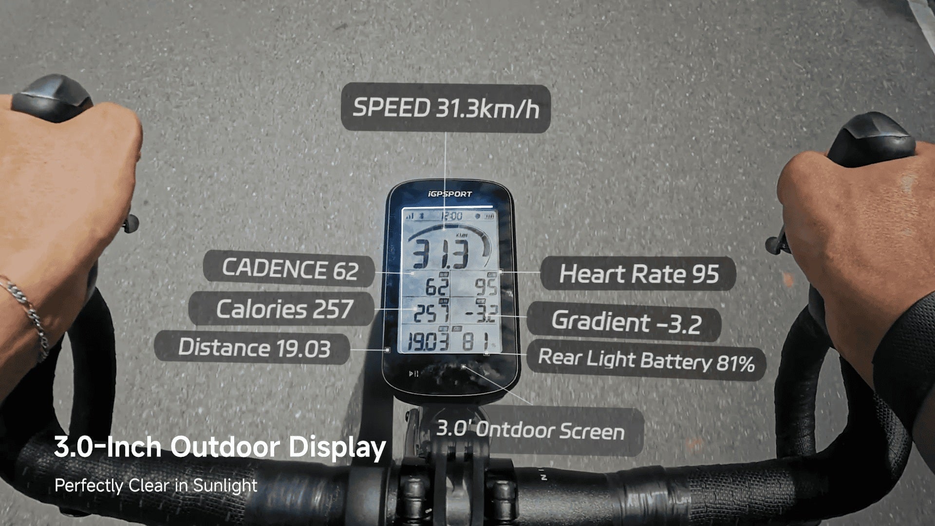 Ciclocomputer GPS iGPSPORT BSC100MAX