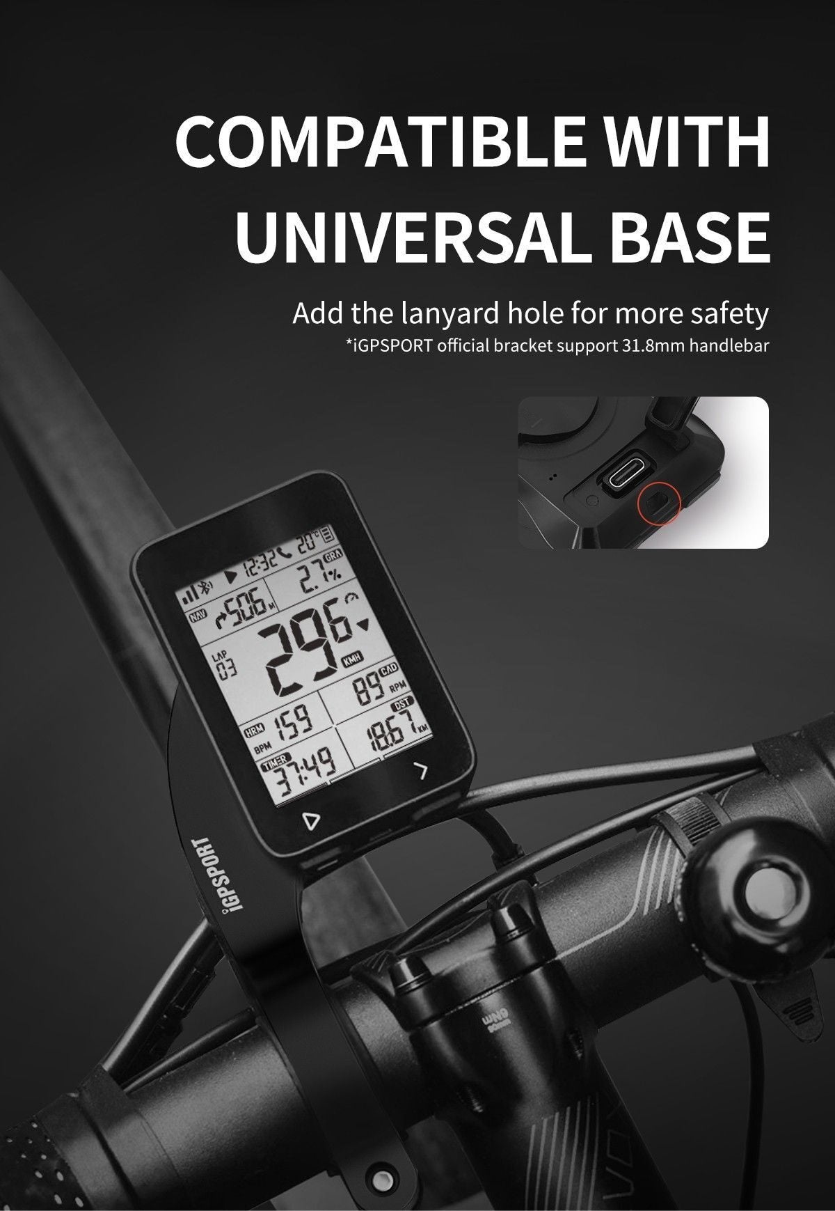 ciclocomputer gps igpsport igs320 3