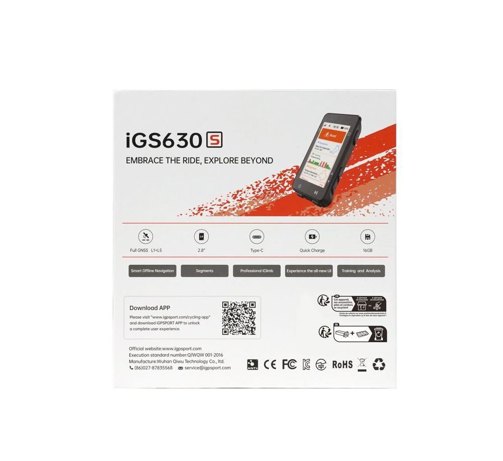 ciclocomputer gps igpsport igs630s 10