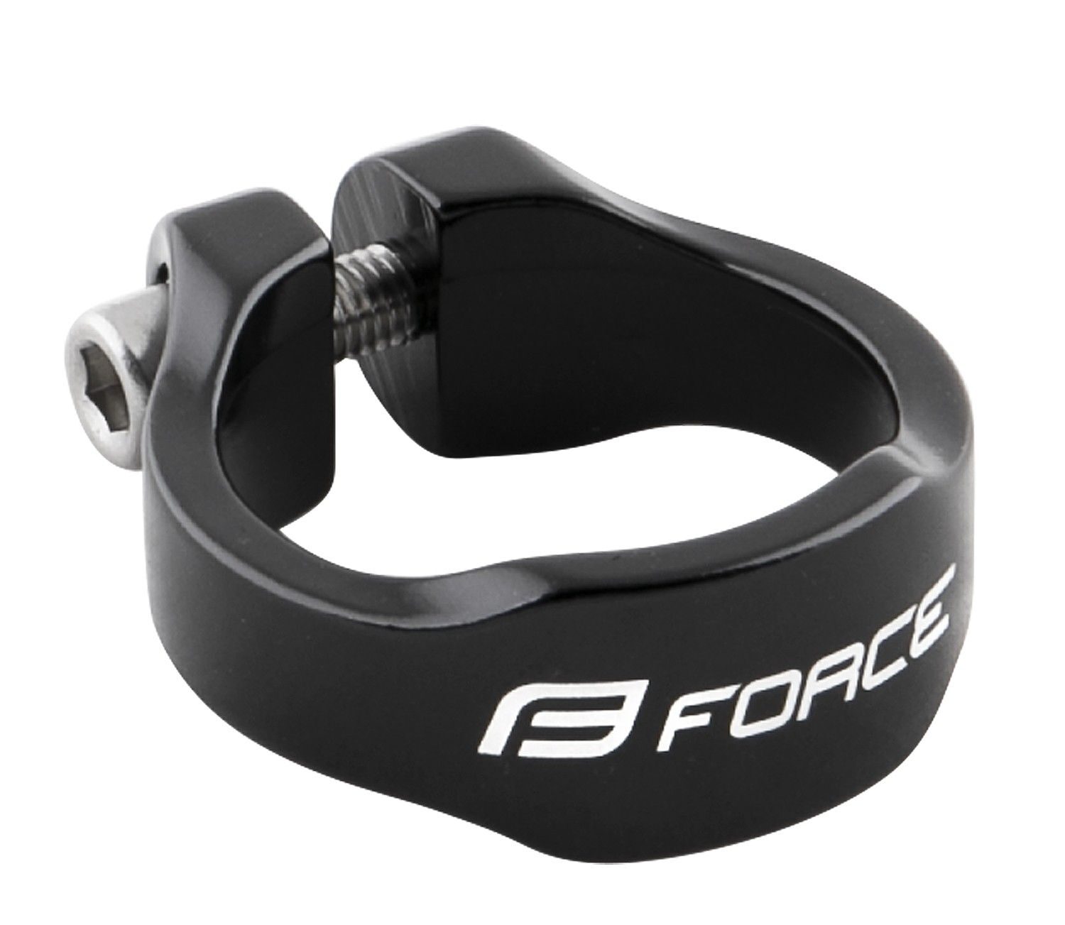 colier force 318mm al negru