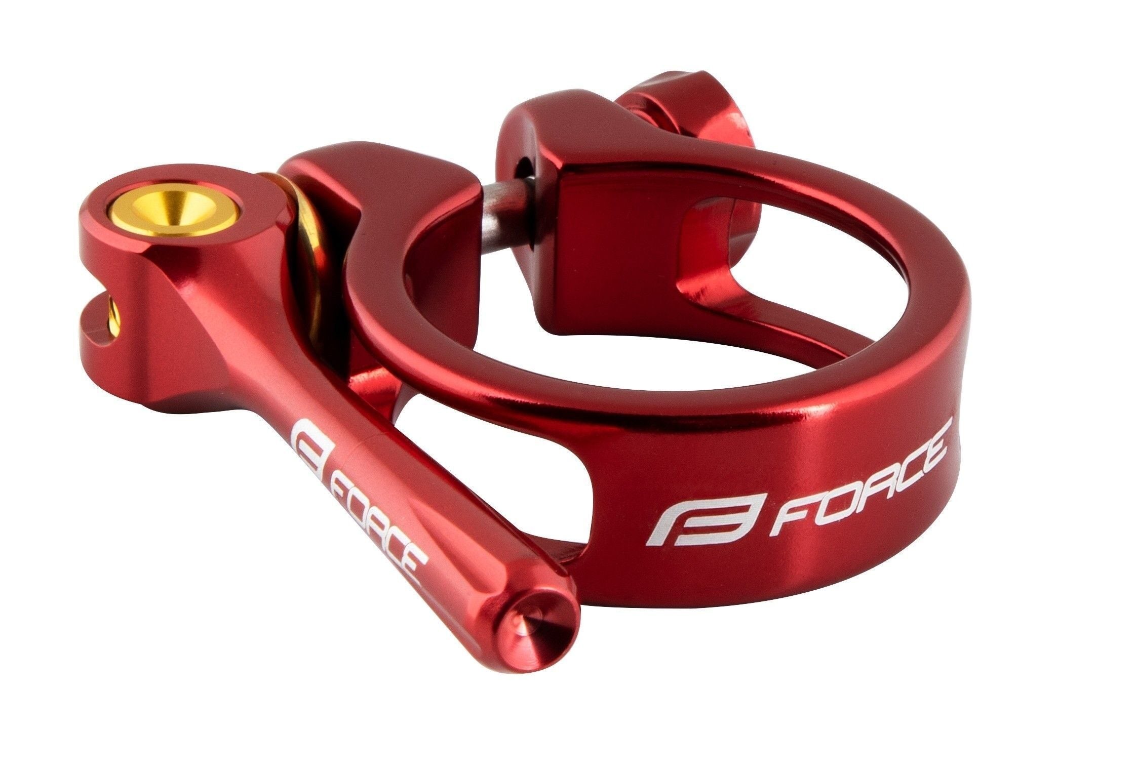 colier force cu clema 349 mm al rosu