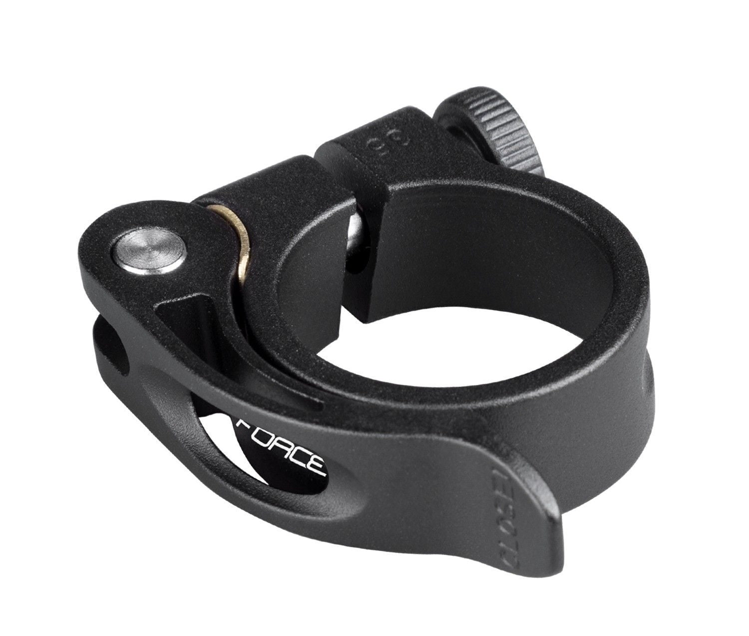 colier force cu clema c44 349 mm al negru mat