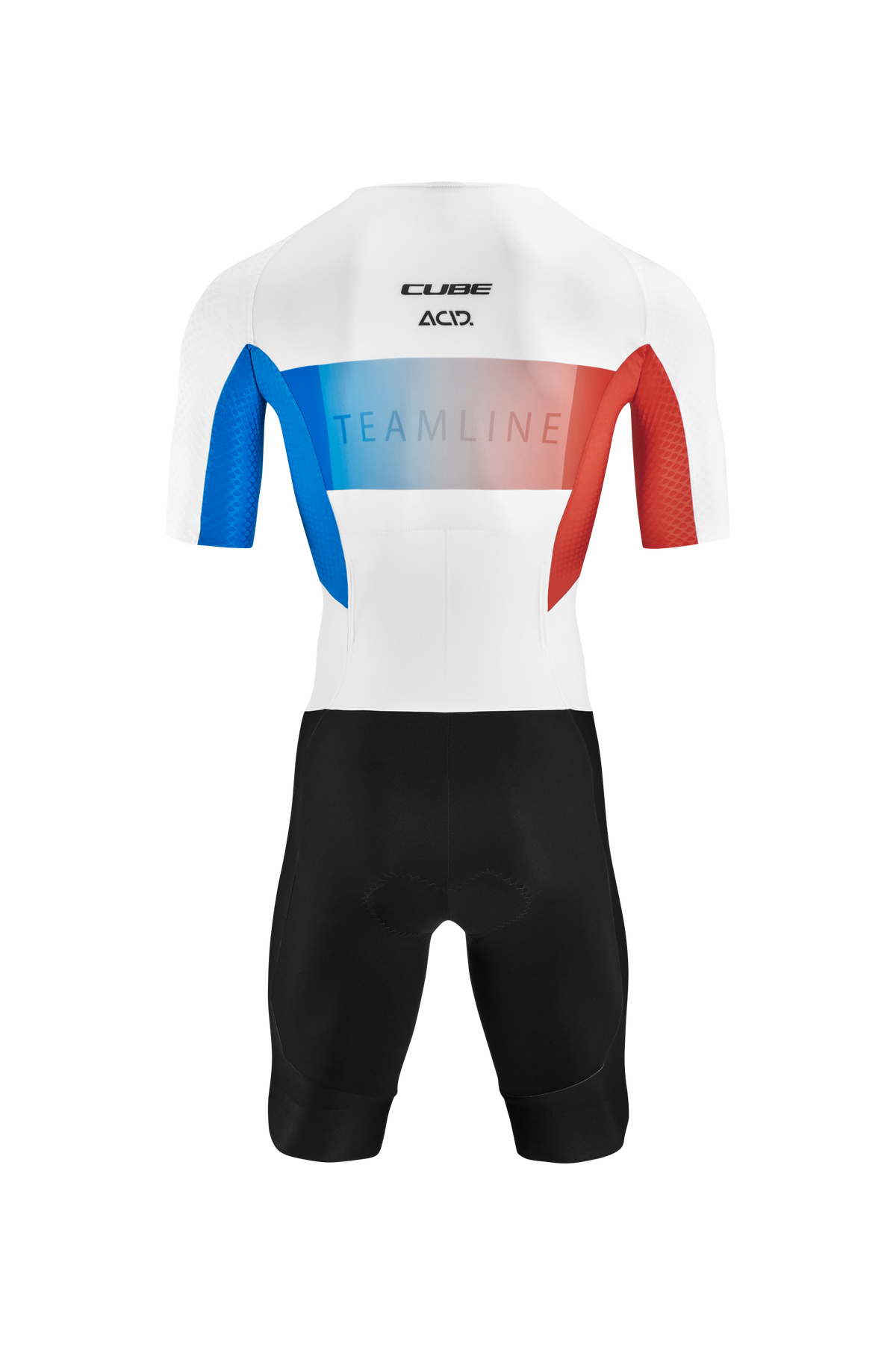 Combinezon CUBE Road/Xc Tri Suit Black/Blue/White