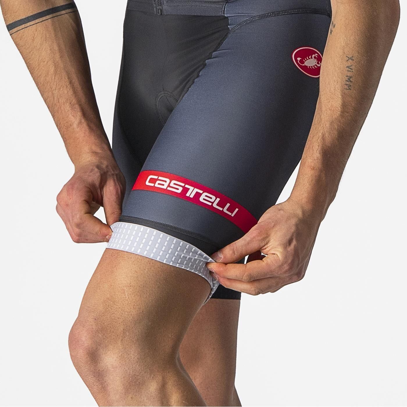 costum de triatlon cu maneca scurta castelli free sanremo ss negru xl 4