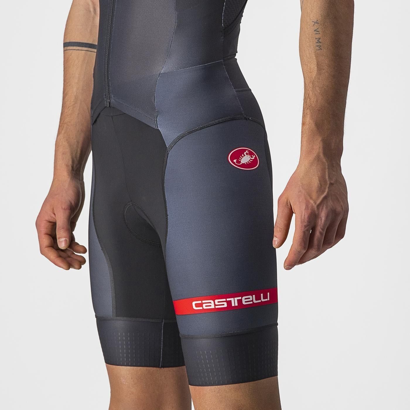 costum de triatlon cu maneca scurta castelli free sanremo ss negru xxl 3