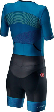 costum triatlon cu maneca scurta castelli free sanremo 2 w suit bluemarine multicolor xl