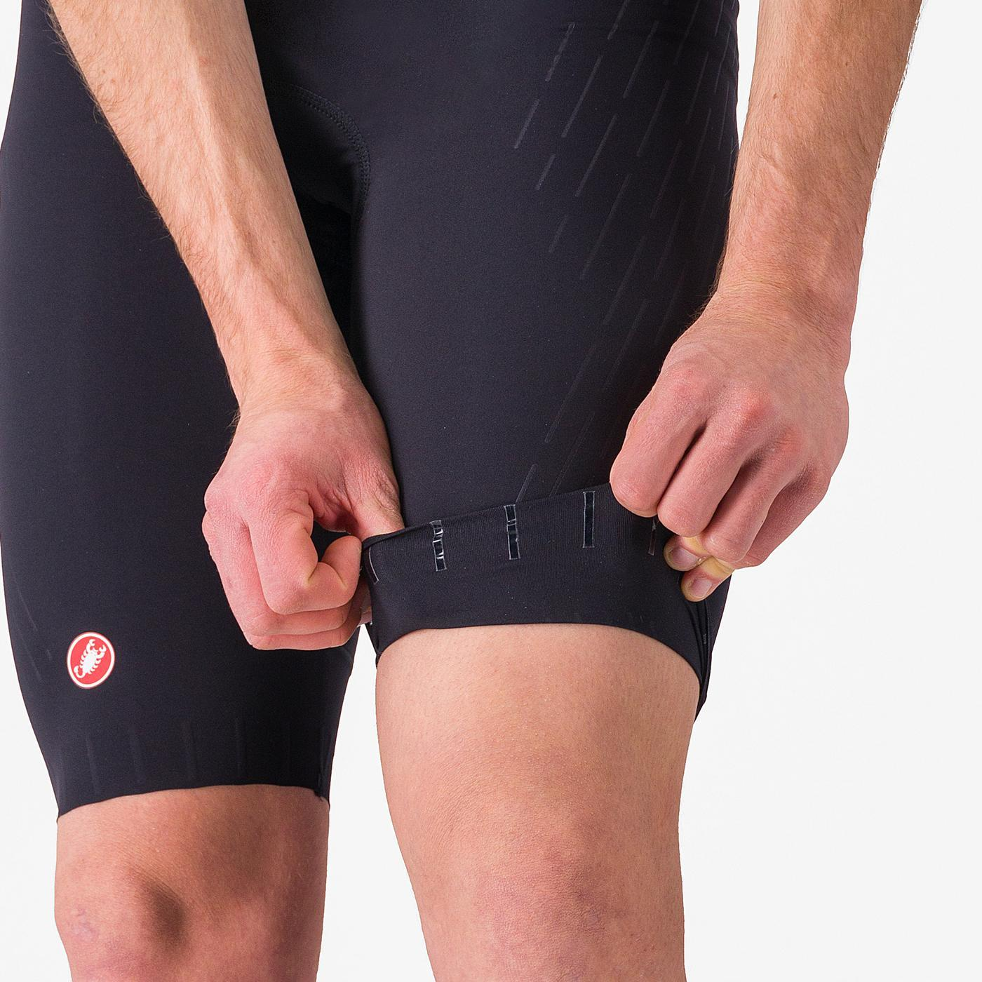 Costum triatlon cu maneca scurta TRI Castelli Free SanRemo 3 SS, pentru barbati, negru, XL