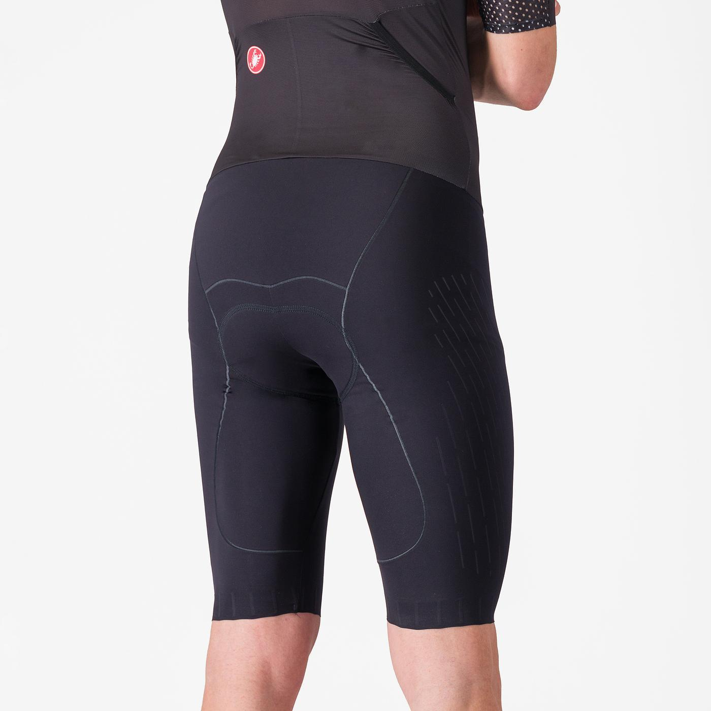 Costum triatlon cu maneca scurta TRI Castelli Free SanRemo 3 SS, pentru barbati, negru, XL