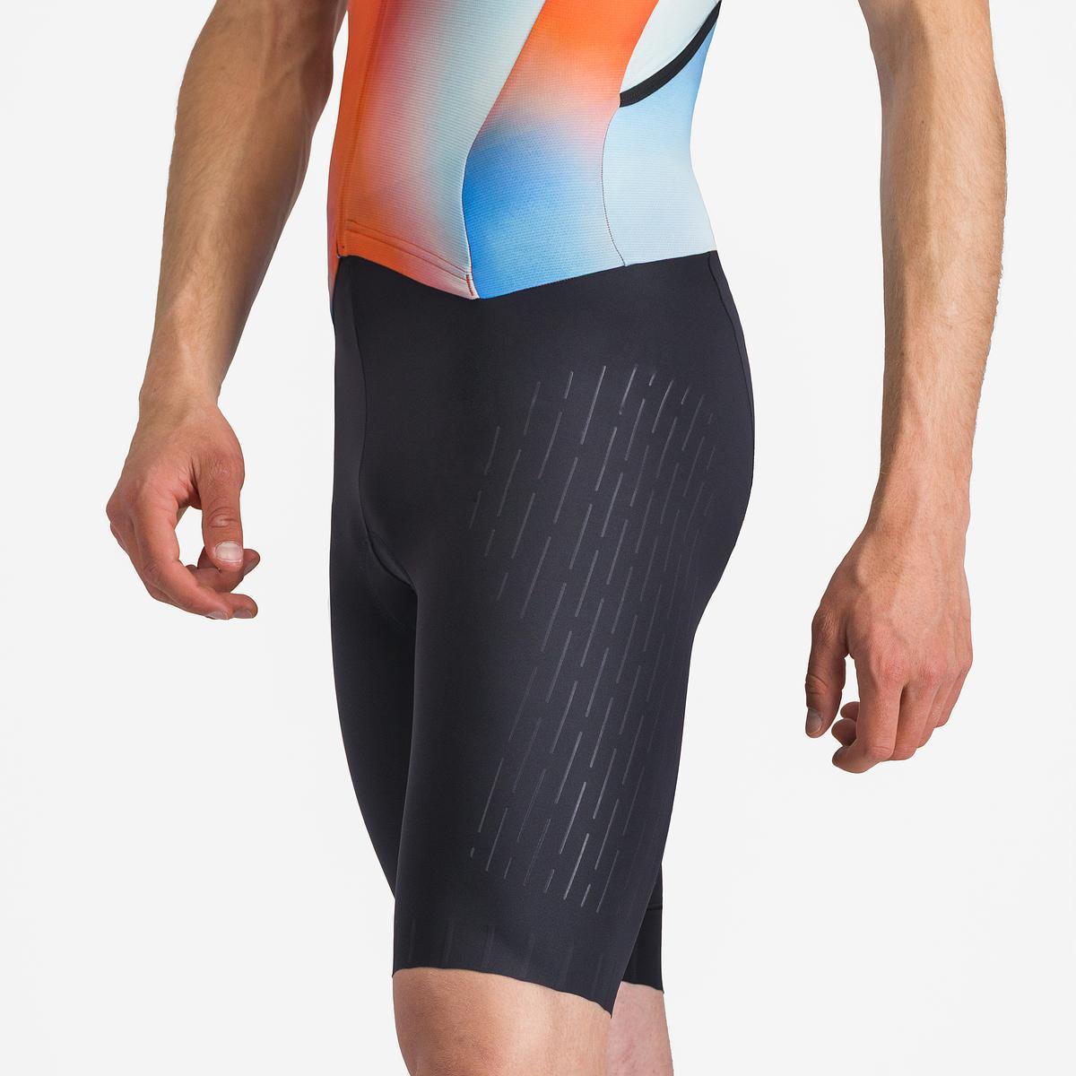 Costum triatlon cu maneca scurta TRI Castelli Free SanRemo 3 SS, pentru barbati, paprika/winter sky XL